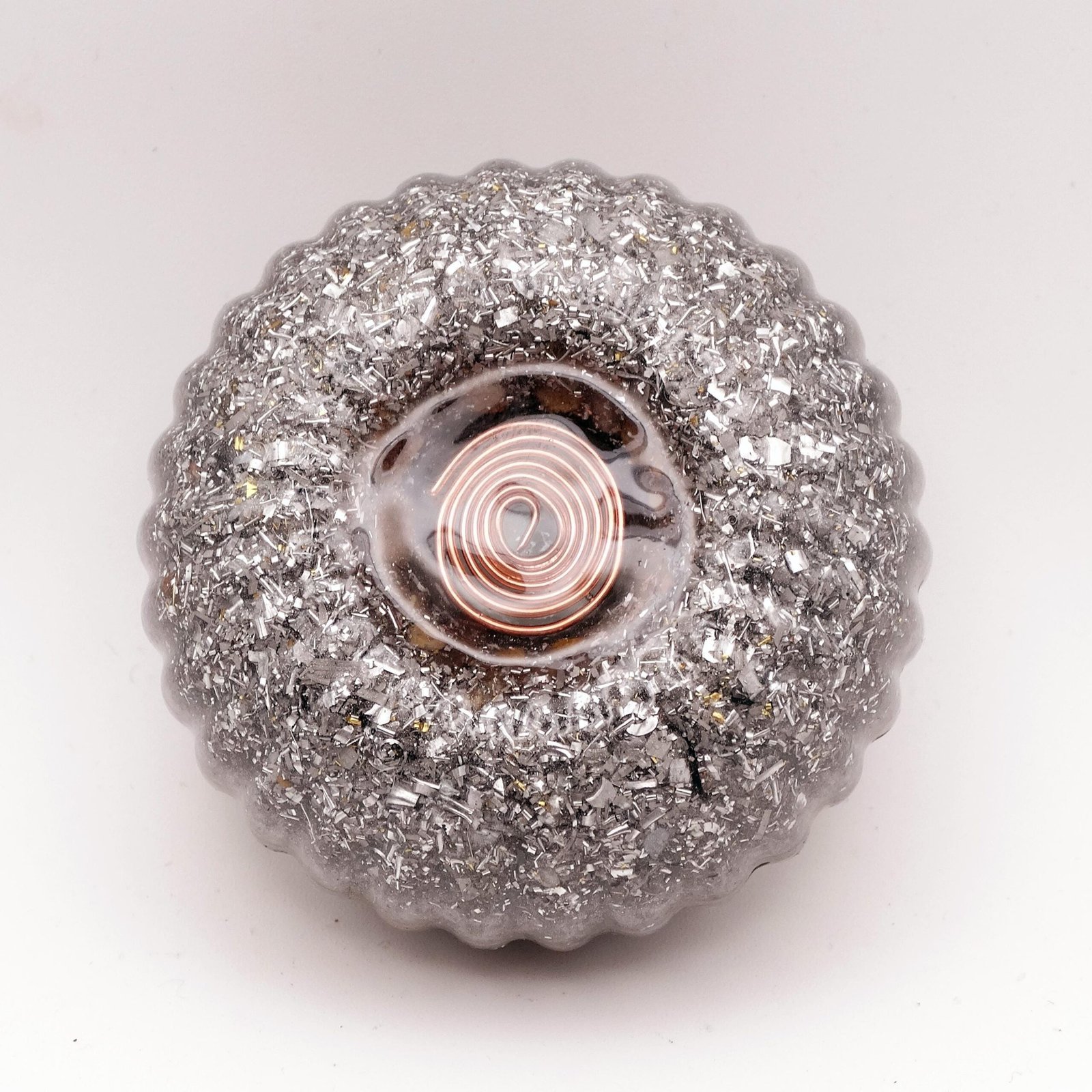 Toroide · Aluminio Extrabrillante · Espiral Cobre · Protección EMF · Fórmula Karl Hans Welz - Image 4