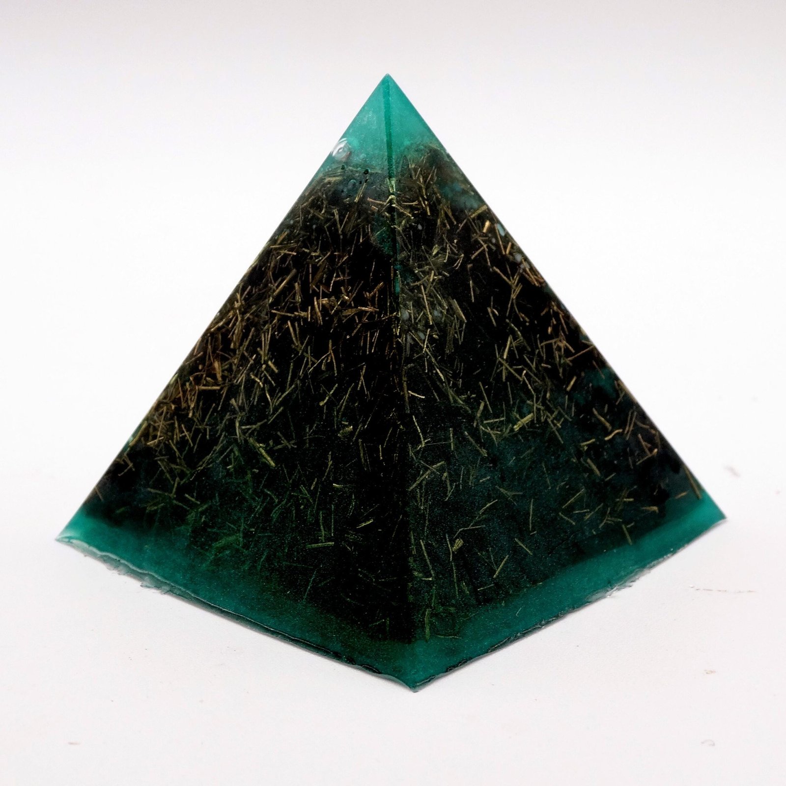 Verde Jade · Electronita Pirámide · Ionizador Pasivo Carbón Activado · Protección EMF · Fórmula Karl Hans Welz - Image 4