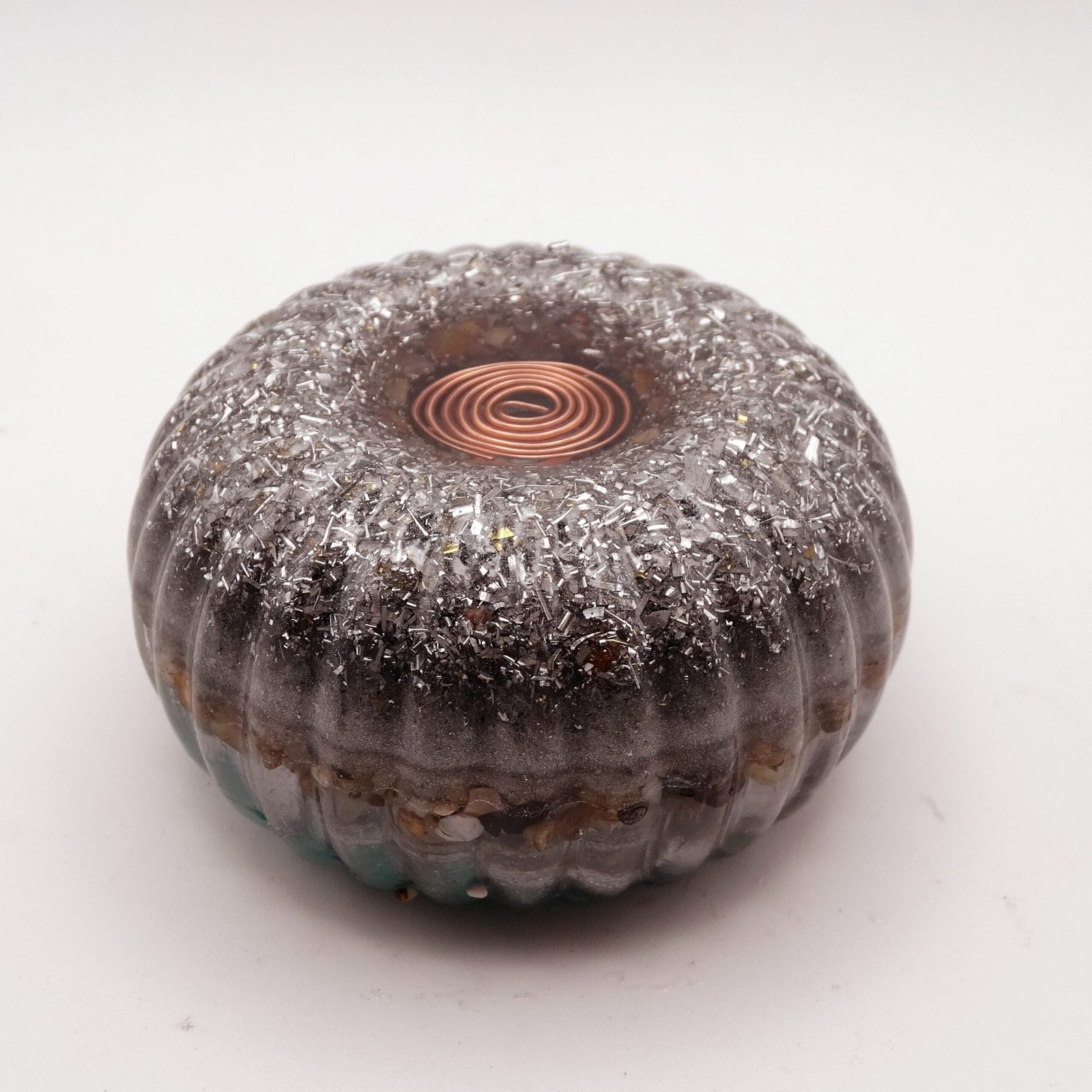 Toroide · Aluminio Extrabrillante · Espiral Cobre · Protección EMF · Fórmula Karl Hans Welz - Image 2
